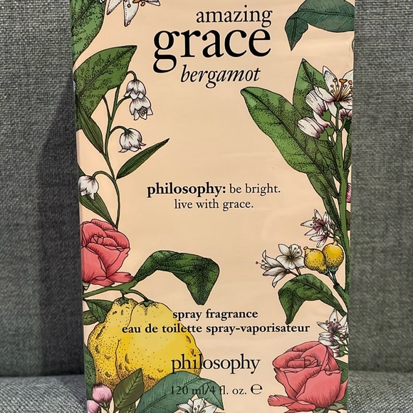 NEW Philosophy Amazing Grace Bergamot 4 oz Spray NIB - Picture 2 of 5